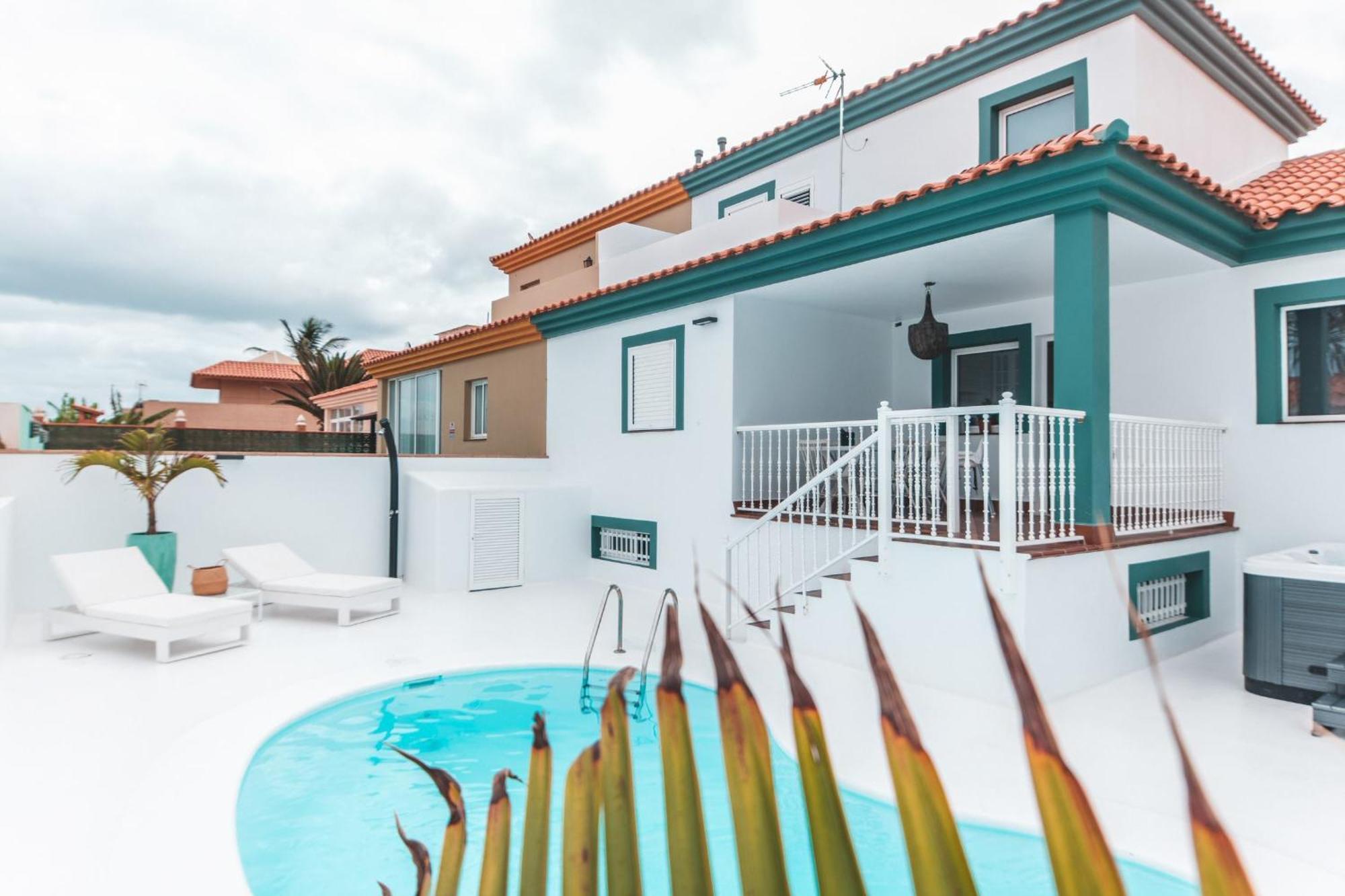 Villa Veaco Beach With Jacuzzi And Private Pool Corralejo Exteriér fotografie